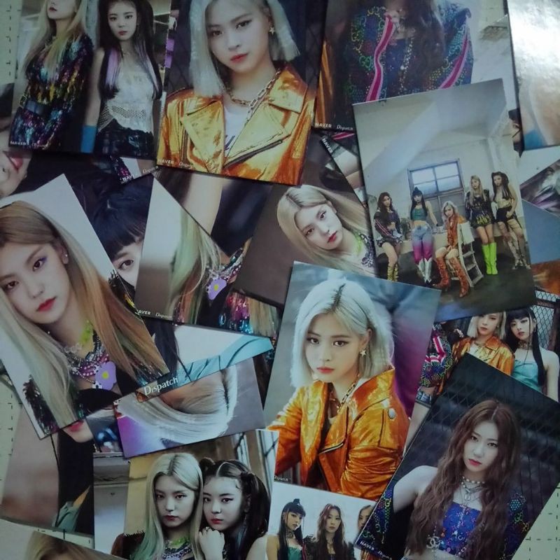 Lomo card 36 ảnh ITZY - NOT SHY Naver