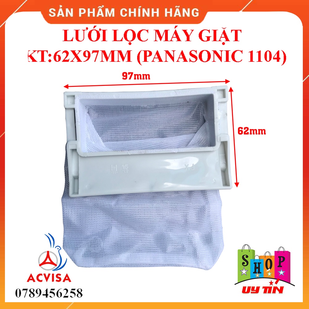 Túi lưới lọc máy giặt Panasonic (8 loại kích thước)