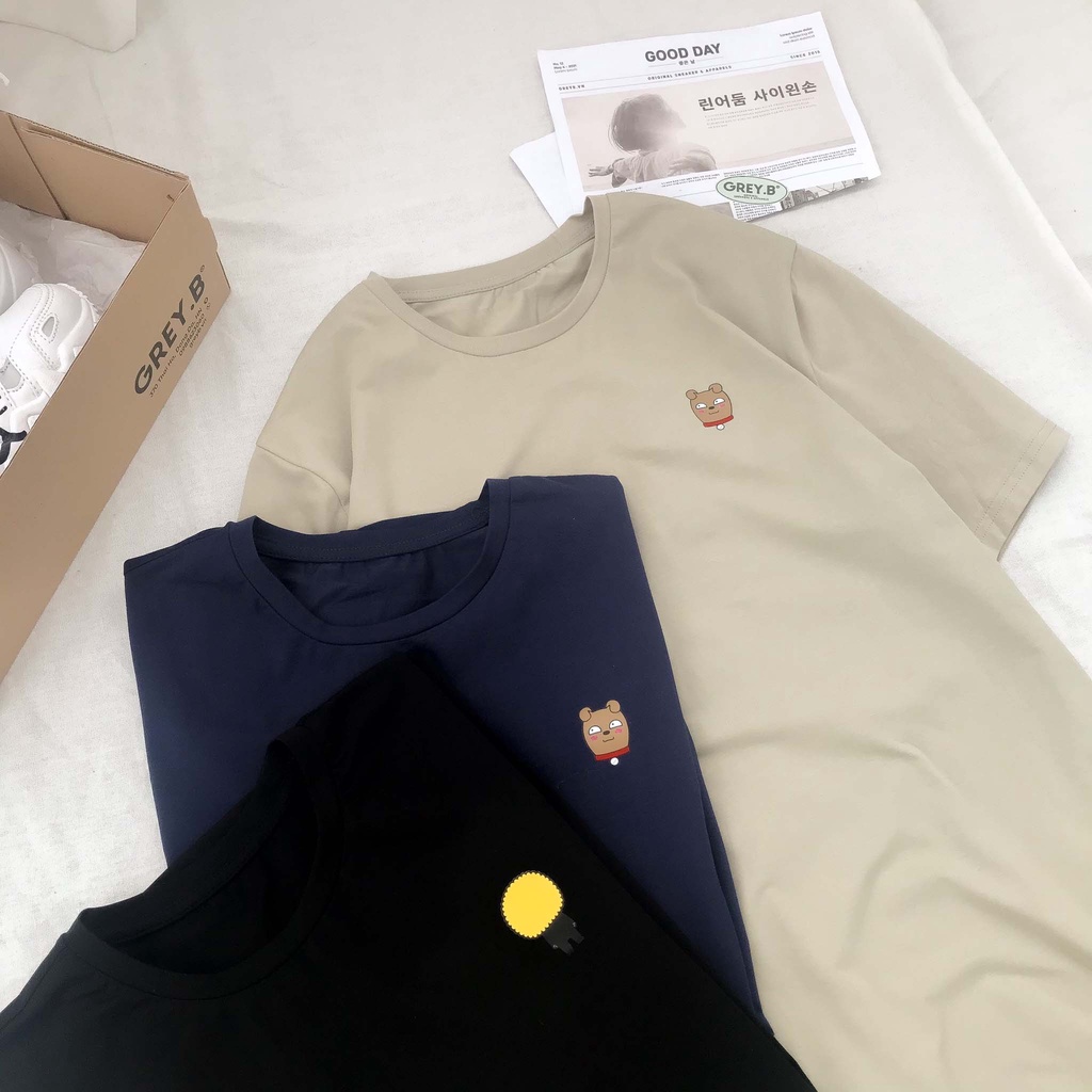 Áo Thun Tay Ngắn Kakaotalk In Hình Nhân Vật Đáng Yêu Phong Cách Hàn Quốc | BigBuy360 - bigbuy360.vn