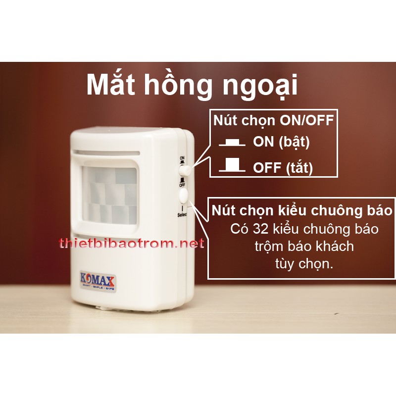 Mắt hồng ngoại báo khách Komax KM-X50