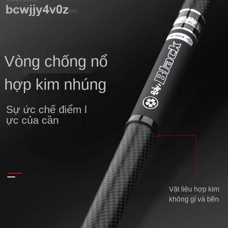 △Cần câu full bộ điều chỉnh carbon cá chép diếc đài loan siêu nhẹ kết hợp máy cứng tay 28
