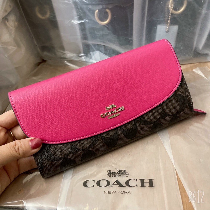 Ví Coach dáng dài đẹp