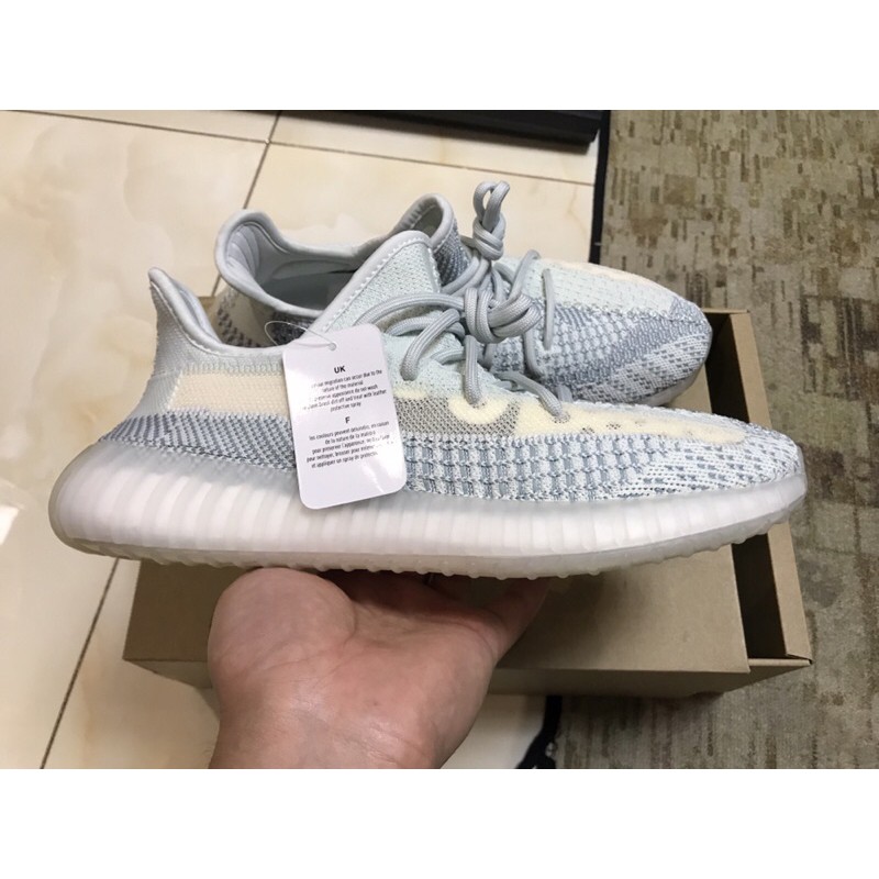 Giày sneaker yeezyboost 350v2 cloud whiteFW304