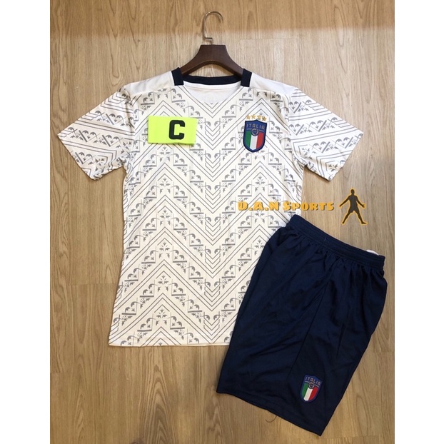 ⚡SALE SOCK] Áo Bóng Đá đội tuyển Ý, TBN, Hà Lan..v.v. 20/21, Mẫu quần áo đá bóng nam chất liệu thun cao cấp. Full l.ogo
