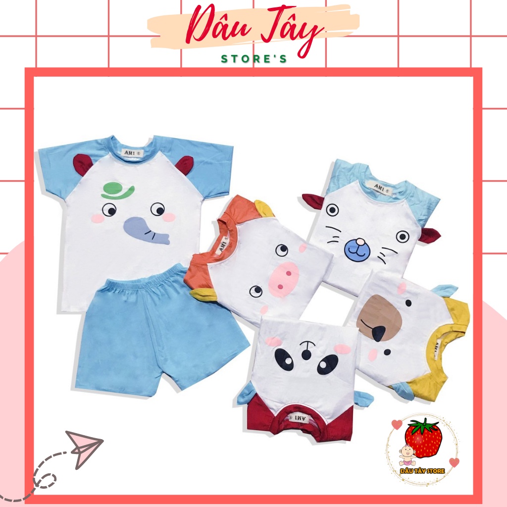 Bộ Gấu mom chất thun lạnh peetit