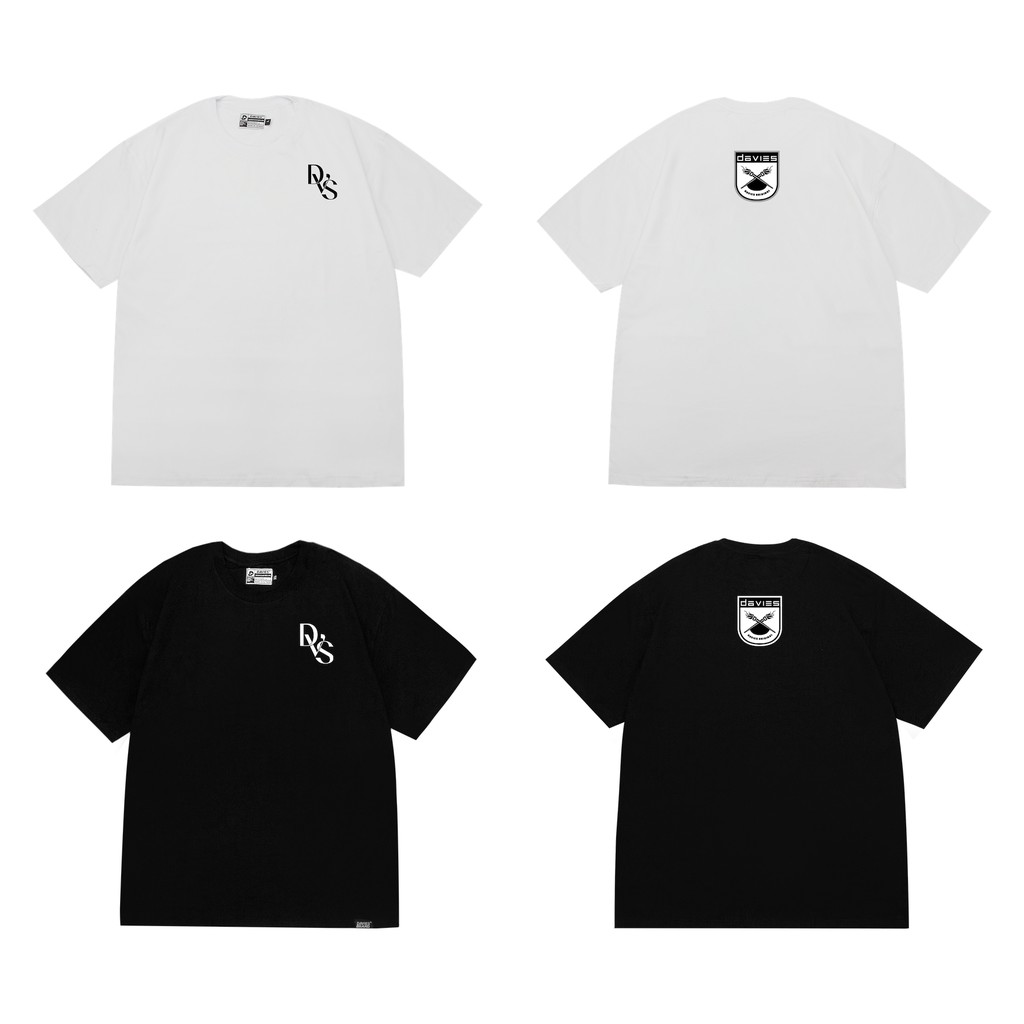 Áo thun tay lỡ form rộng local brand DAVIES Daviesism Logo Basic Tee