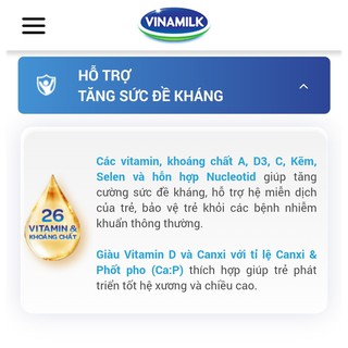 Sữa bột Vinamilk Optimum Gold 4 1450g (2-6 tuổi)