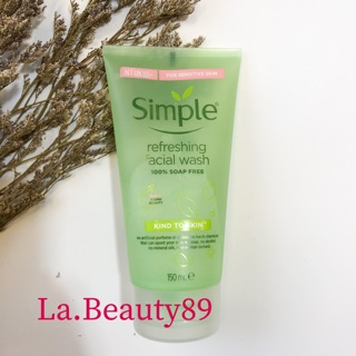 Sữa Rửa Mặt Simple Kind To Skin Refreshing Facial Wash 150ml