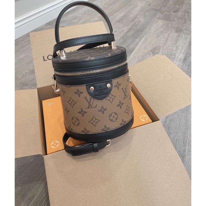 Túi xách nữ Lv Cannes Supper 2 box nam châm + carton da thật