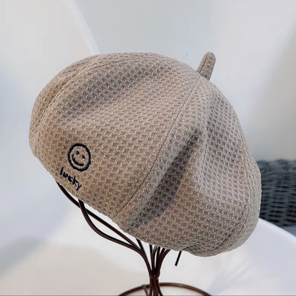 Mũ beret kiểu bí ngô cho bé phong cách thời trang Anh Quốc cho bé, mũ cho bé 1-5 tuổi vòm 48-52cm