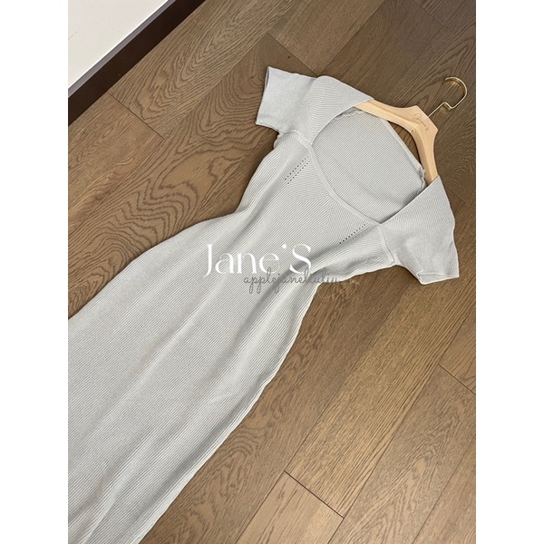 Jane sẵn váy ngắn  Váy dệt kim nữ mùa hè hot girl cổ vuông ôm eo phong cách thuần khiết gợi cảm ẢNH THẬT CUỐI