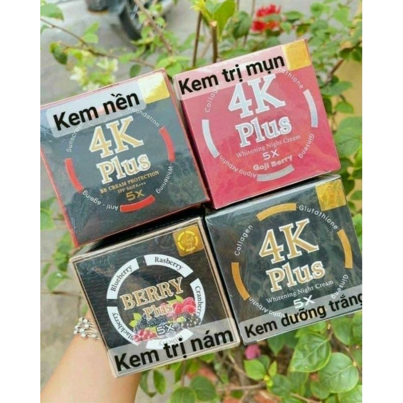 [hàng chính hãng] Kem 4k Thái Lan size lớn 20gr