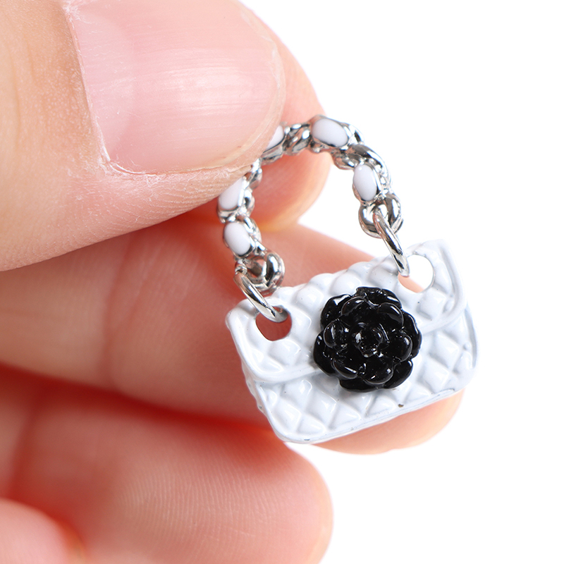 Bộ 2 Túi Xách Da Thời Trang Cho Búp Bê Tỉ Lệ 1 / 6