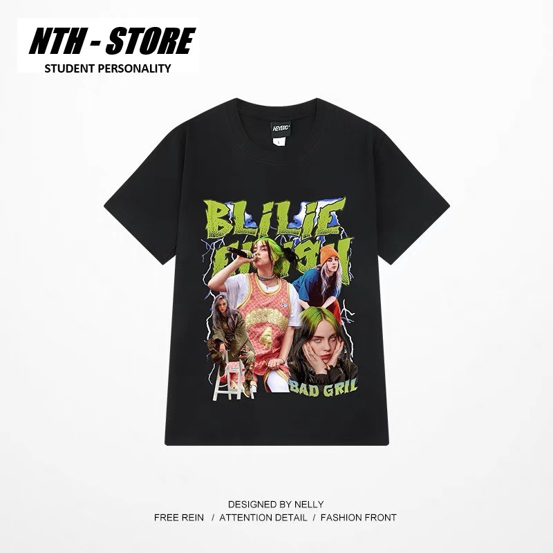 Áo Nelly - Áo phông Nelly Heybig 100% cotton - Billie Eilish 20