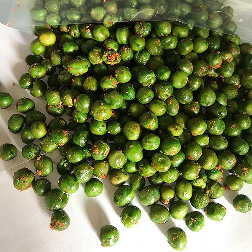 Combo 1kg: 500g Đậu Hà Lan Sấy Muối 500g - Đậu Hà Lan Tỏi Ớt  Rồng Con