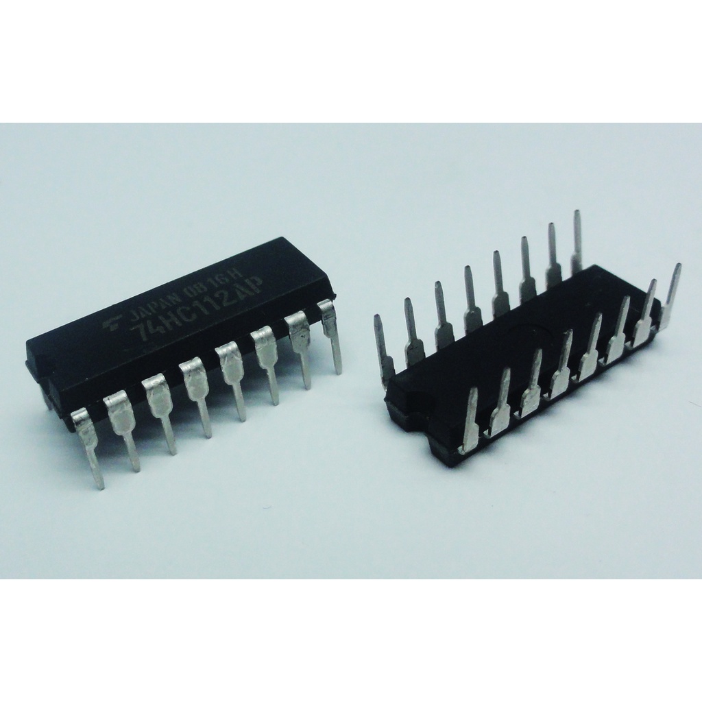 IC số 74HC112  / DIP-16 / 2 x JK-FLIP-FLOP / Linh Kiện Điện Tử