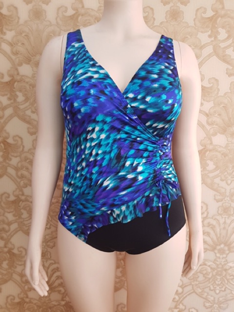 Áo tắm 1 mảnh big size bikini đi biển bơi size 65-75kg | BigBuy360 - bigbuy360.vn