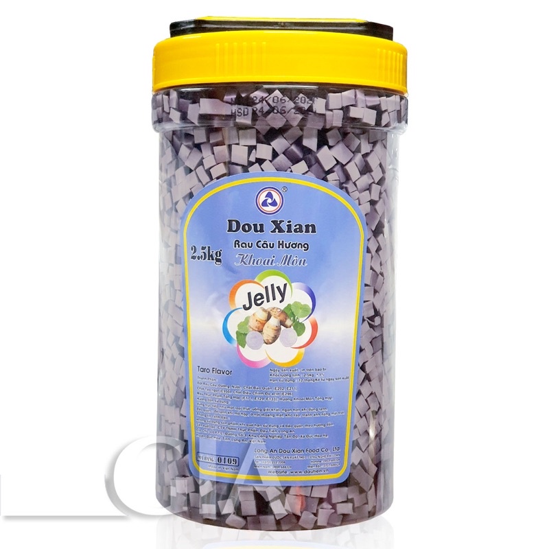 Hạt rau câu cà phê, khoai môn, sicula dou xian 2,5kg