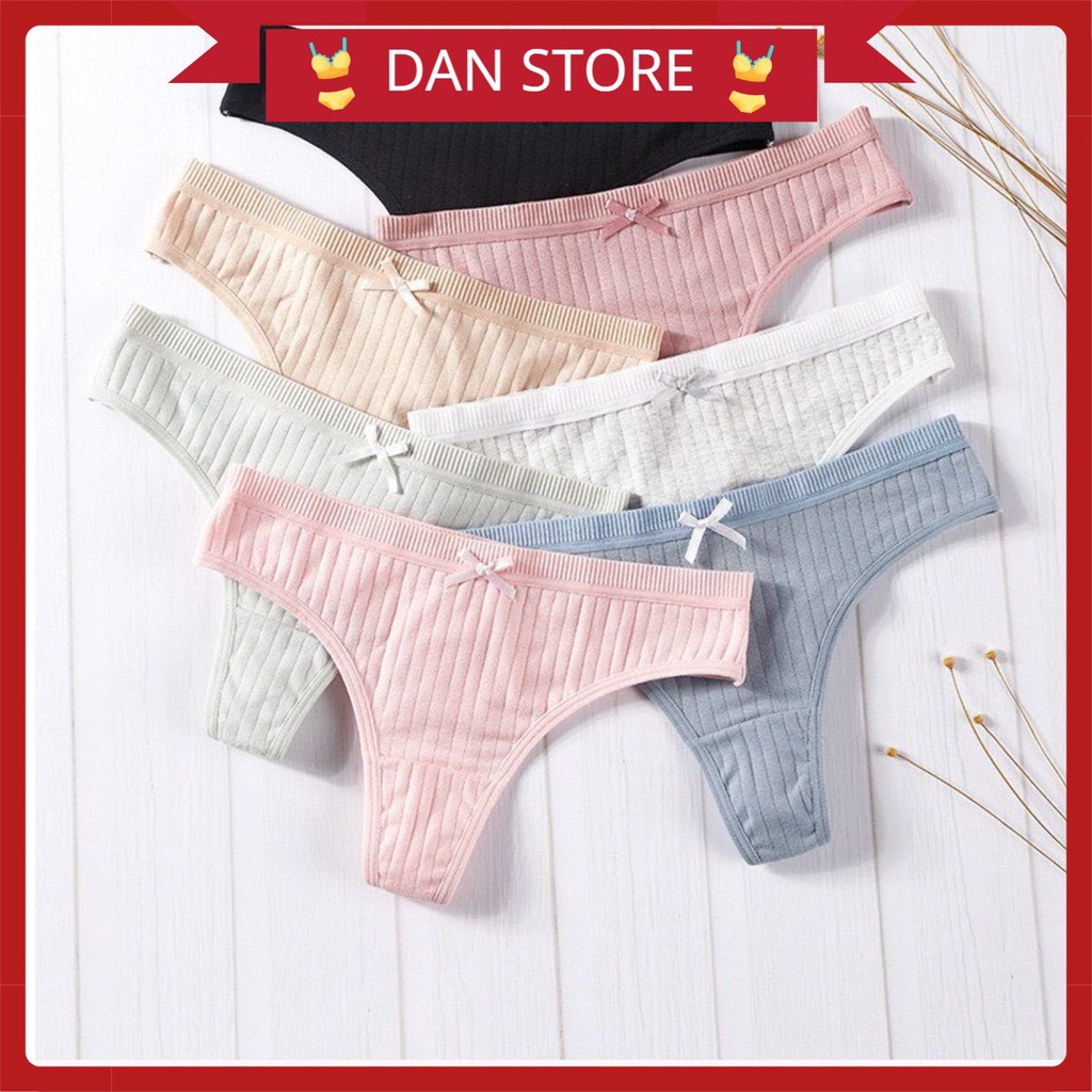Quần Lót Nữ - Quần Lót Lọt Khe Cotton thiết kế gợi cảm sexy DAN STORE MÃ 9283