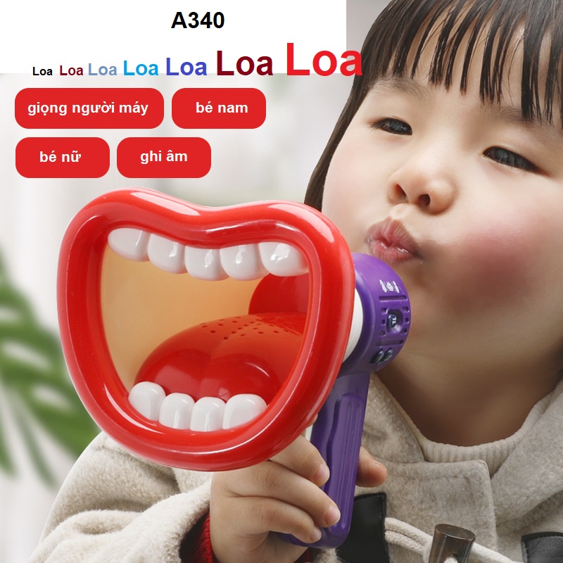 Loa thay đổi giọng nói - Đồ chơi cho bé - A340