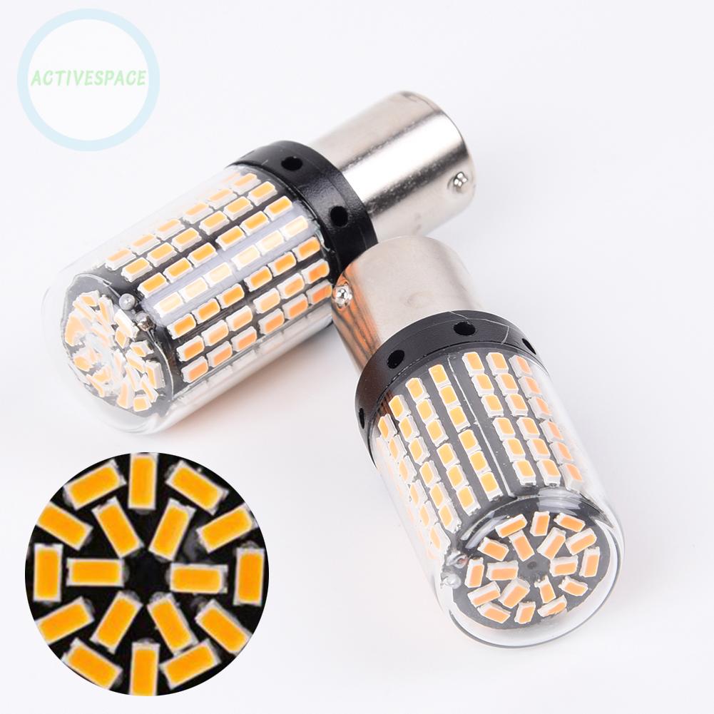 Bộ 2 Đèn Xi Nhan Màu Hổ Phách 1156 Smd Py21W 3400lm