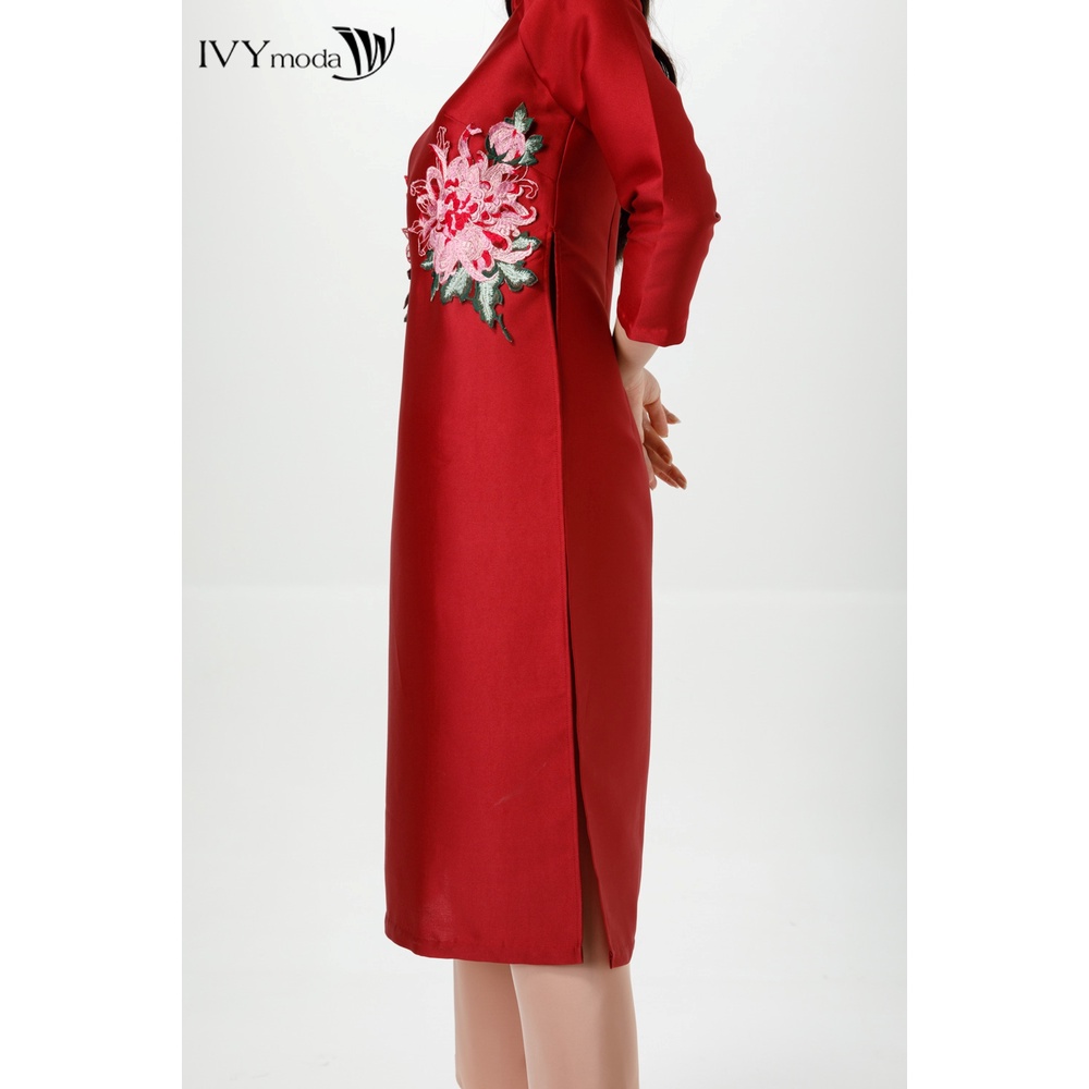 Bộ áo dài Nguyệt Thanh IVY moda MS 86M7104