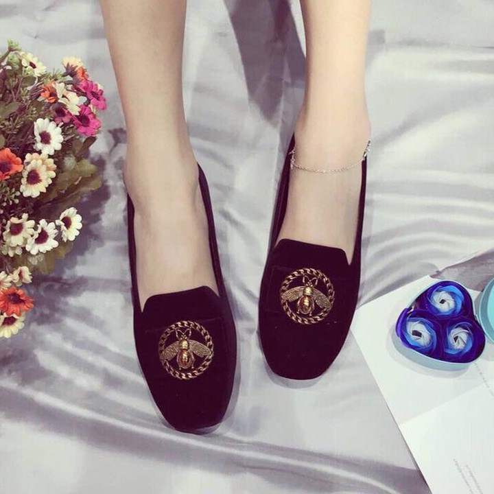 Giày bệt búp bê ong xích form dáng sang trọng | BigBuy360 - bigbuy360.vn