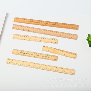 Thước thẳng bằng gỗ 15cm 20cm 30cm