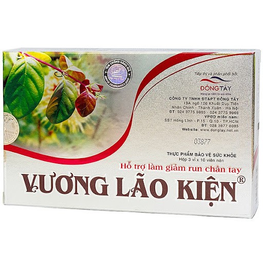 Vương Lão Kiện -  giúp: bình can, trấn kinh, hỗ trợ giảm nguy cơ các chứng run (run chân tay)