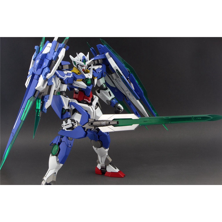 Mô hình lắp ghép MG 1/100 gundam 00 QANT Qan 00Q kèm Full saber sword + Base 6622 Daban