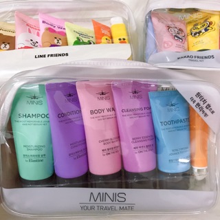 Set Du Lịch Mini 5 Món (Travel Kit Minisize)