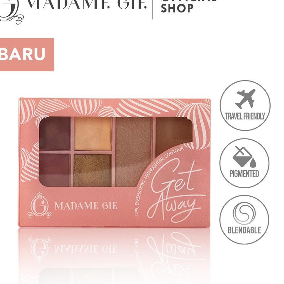 (Hàng Mới Về) Bộ Mỹ Phẩm Trang Điểm Mặt Madame Gie Get Away | BigBuy360 - bigbuy360.vn