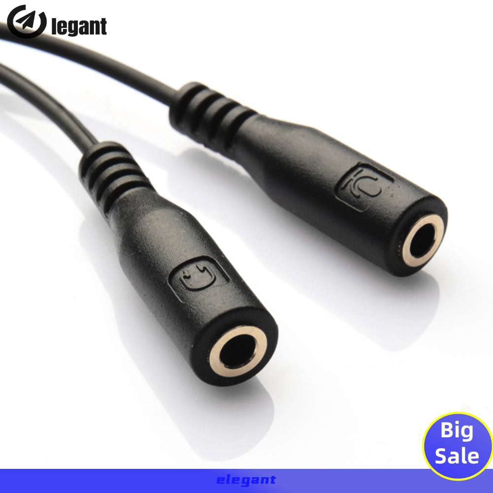 Cáp Chia Âm Thanh Egx3.5Mm Từ 1 Đầu Dương Sang 2 Trs