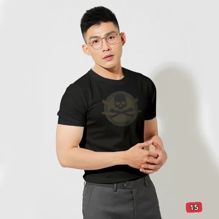 Áo thun nam ngắn tay cổ tròn in họa tiết cao cấp- chất thun co dãn-thoáng mát(hình thật)BEN shop0807 wa17