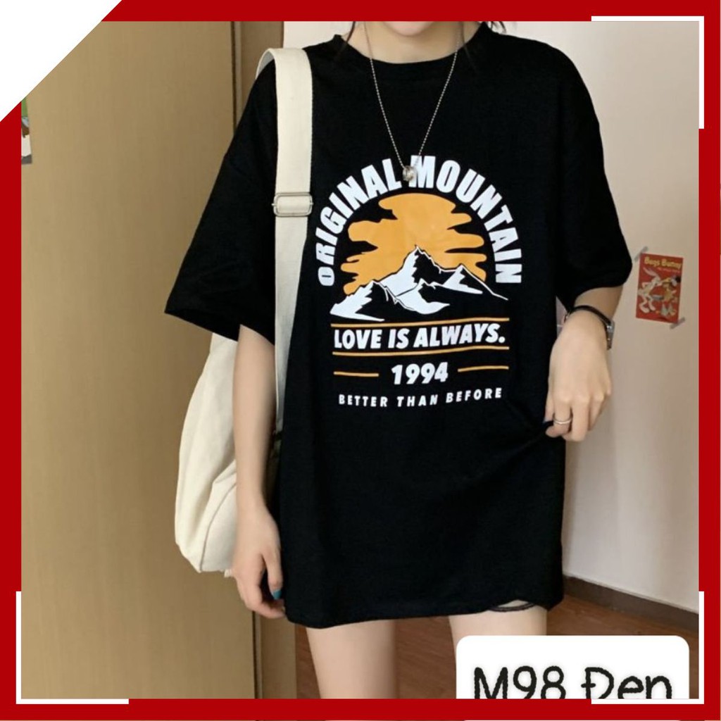 Áo Thun Form Rộng Giấu Quần 🔴FREESHIP🔴 Áo phông nữ form rộng giấu quần, mặc như đầm được MS M98