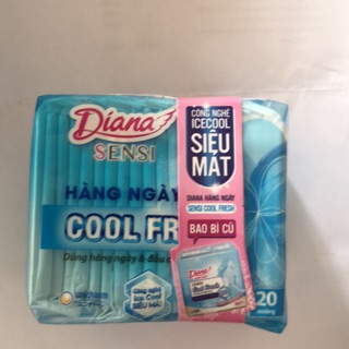 Băng vệ sinh hàng ngày Diana Cool Fresh 20miếng