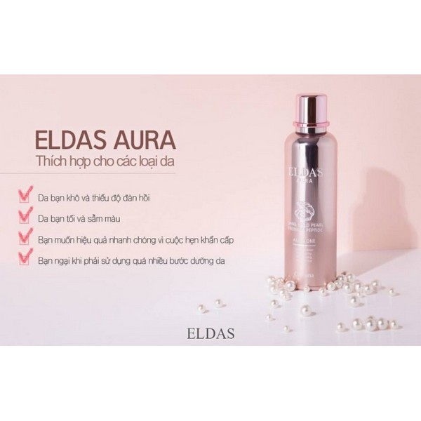 Serum Tế Bào Gốc Eldas Aura Hàn Quốc 4 in 1 chái lớn ( hàng đang có sẵn)