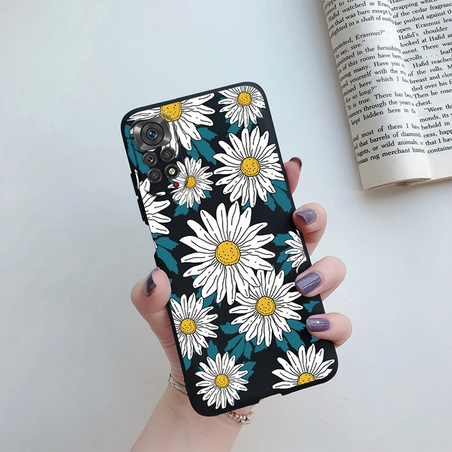 Ốp Điện Thoại TPU Dẻo Họa Tiết Hoa Bướm Sang Trọng Thời Trang Cho Xiaomi Redmi Note11 Note 11 PRO 4G 5G