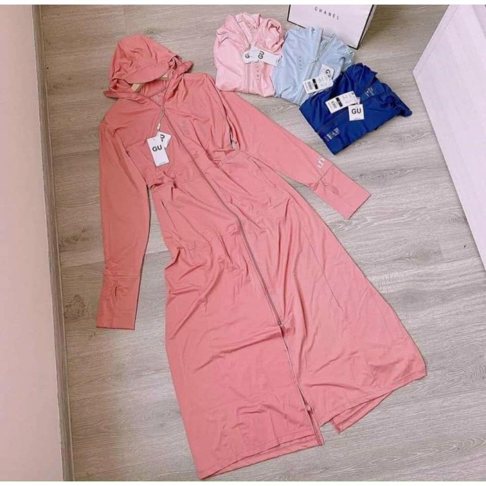 [Hàng xuất dư loại 1]Áo chống nắng GU 2 lớp toàn thân mẫu mới 2021 siêu hot | BigBuy360 - bigbuy360.vn