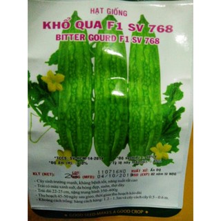 Combo hạt khổ qua- Khổ qua rừng và Khổ qua Ấn Độ