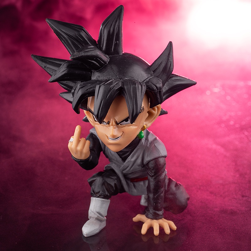 Mô Hình đồ chơi Dragon Ball Z nhân vật BLack goko rose super saiyan songoku Dòng GK Blackgoku chibi bảy 7 viên ngọc rồng