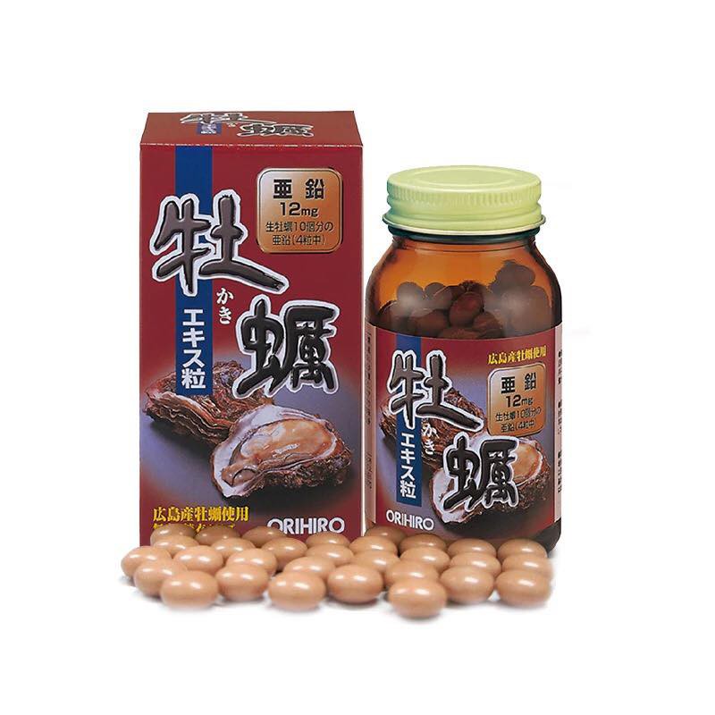 VIÊN UỐNG TINH CHẤT HÀU TƯƠI CỦA NHẬT ORIHIRO  - HÀNG NỘI ĐỊA NHẬT