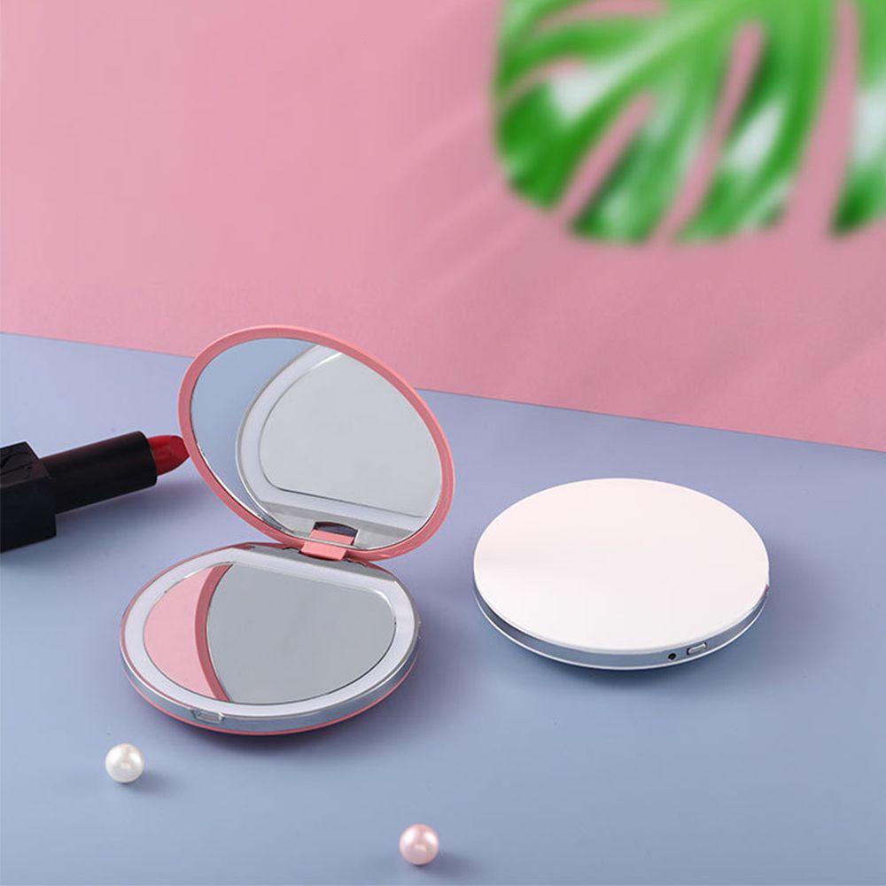 NIUYOU Gương Trang Điểm NIUYOU Gập Lại Được Gắn Đèn LED Có Cổng Sạc USB