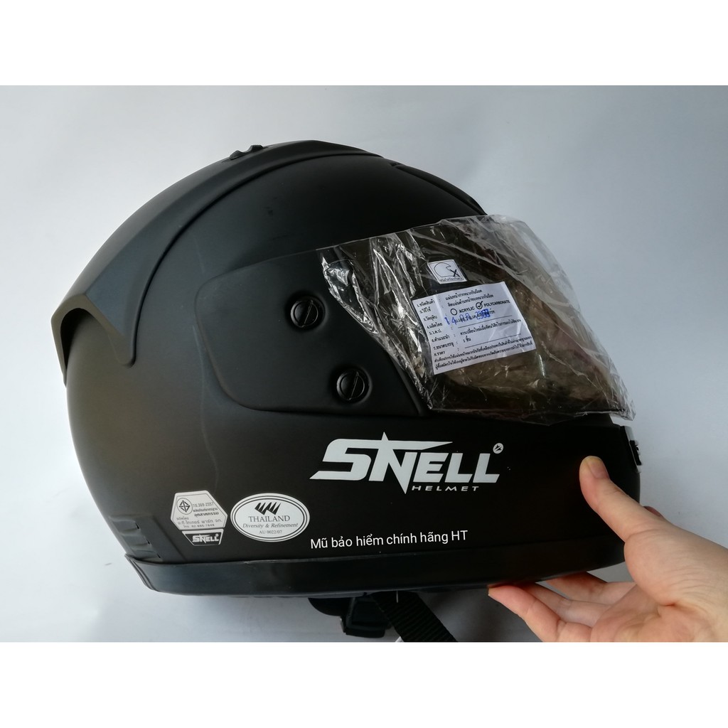 Mũ bảo hiểm fullface Snell chính hãng size L