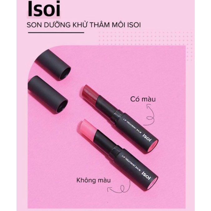 Son Dưỡng Khử Thâm Môi Isoi Bulgarian Rose Lip