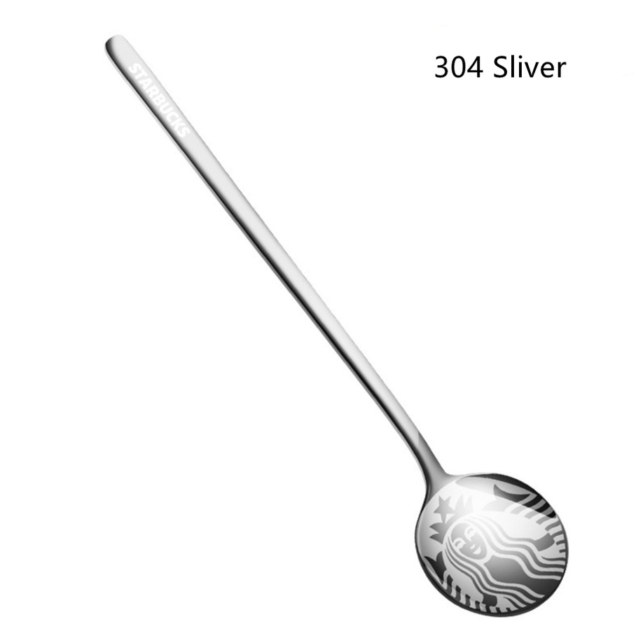 1 muỗng cà phê Starbucks bằng thép không gỉ 304