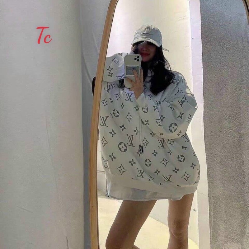 Hoodie chữ in về hàng siêu chất 2 màu đen trắng trẻ trung | BigBuy360 - bigbuy360.vn