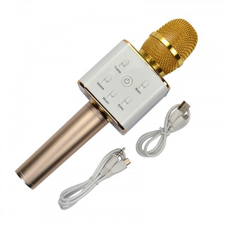 Micro karaoke Q7 tích hợp loa Bluetooth