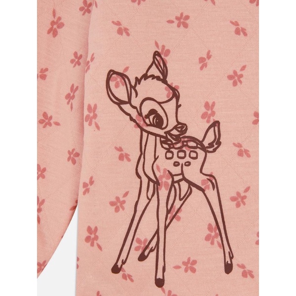 Bộ 3 Món Bé Gái Nai Bambi Hồng Cam PR