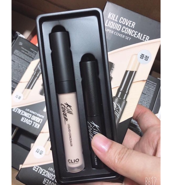 🌸CHE KHUYẾT ĐIỂM- #Clio Kill Cover Pro Artist Liquid Concealer🌸